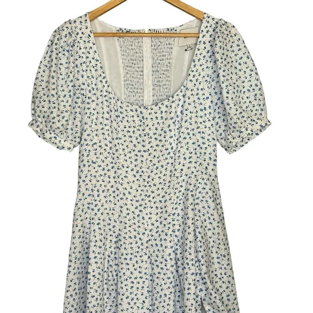 Reformation Coucou Hanna Linen Dress. Sz: 8 - Picture 7 of 14